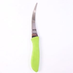 24512-05-white-bg_8f8188e9-f5d6-487d-9e6f-5b98761a3aba.jpg Kitchen Utility Knife � Sharp, Curved Serrated Blade for Precise Cutting