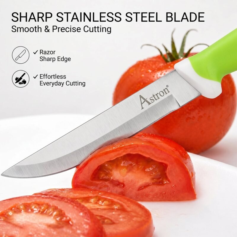 Kitchen Utility Knife � Sharp Stainless Steel Blade & Ergonomic Handle