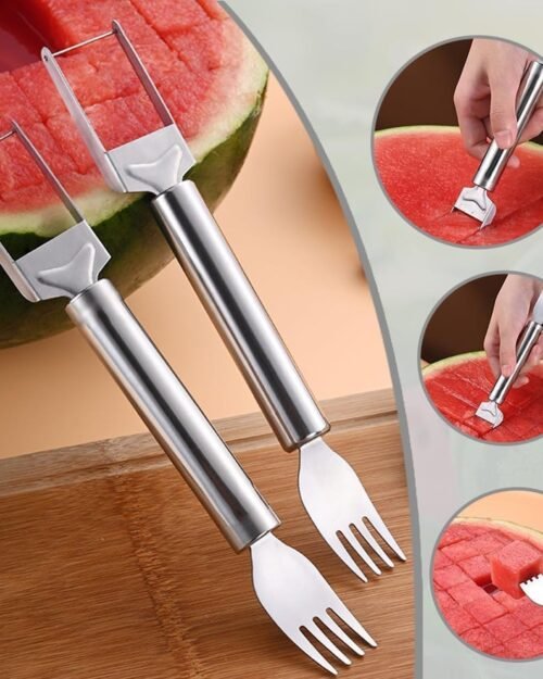 Watermelon Slicer � 2-in-1 Cutter & Server for Easy Fruit Prep