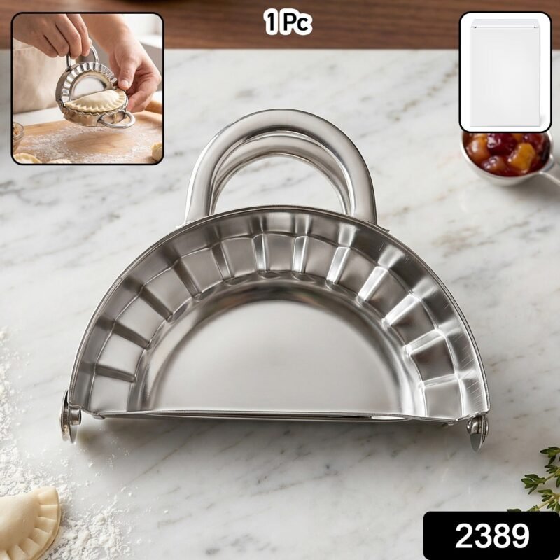 Stainless Steel Dumpling & Gujiya Maker � Durable & Easy to Use