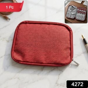 4272_02_with_sku_c2a61950-86be-424a-baf1-be5c243b7f73.jpg Multi-zip Pouch Organizer � Compact Storage for Travel & Home