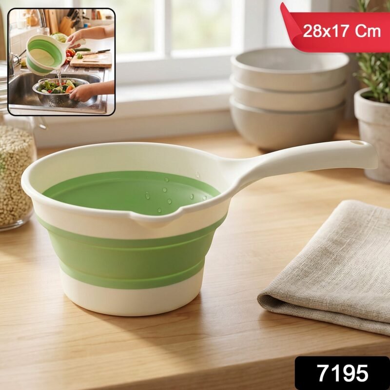 Foldable Water Dipper � Space-Saving, Easy Pouring & Versatile
