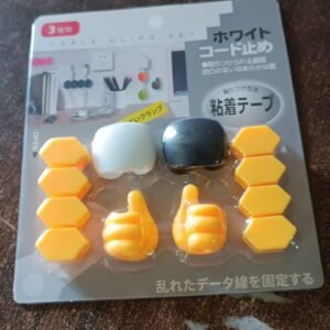 Self Adhesive Hooks for Cable Management � Easy Wall Mounting