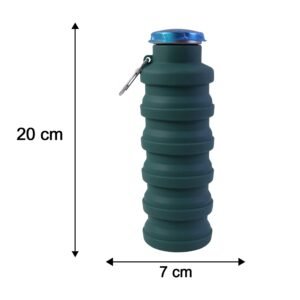 Silicone Foldable Water Bottle � Space-Saving Travel & Sports Hydration