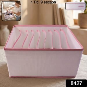 8427_02_with_sku_35f9b8ed-904b-416e-8274-33e588d2cae6.jpg Clothes Storage Organizer � Foldable, Space-Saving & Durable Fabric