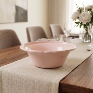 Plastic Serving Bowl Set � Bright, Durable & Unbreakable for Everyday Use