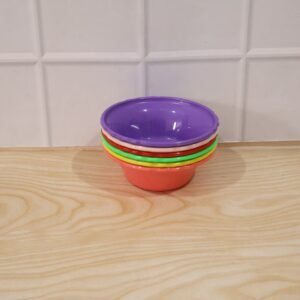 Plastic Serving Bowl Set � Bright, Durable & Unbreakable for Everyday Use