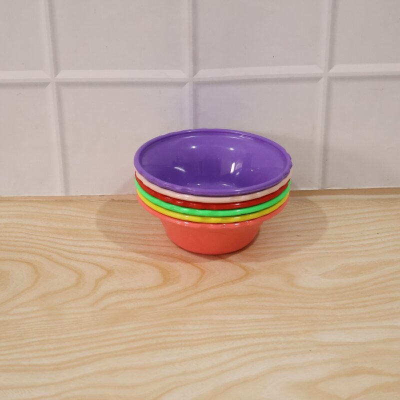 Plastic Serving Bowl Set � Bright, Durable & Unbreakable for Everyday Use