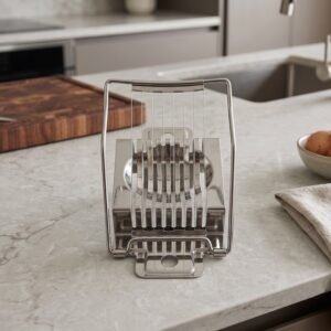 Stainless Steel Egg Slicer � Neat, Even Slices Every Time