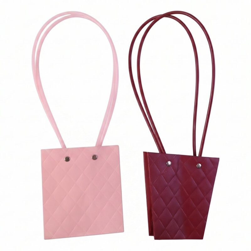 Foldable Flower Packaging Bag � Elegant & Water-Resistant Design