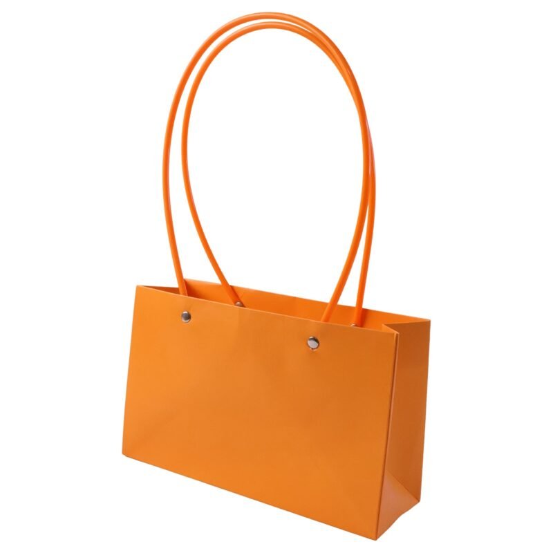 Foldable Flower Packaging Bag � Waterproof & Elegant Handle