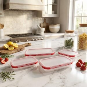 FoodStorageContainersSet-05_db72069e-d016-45fe-913a-b58bde199709.jpg Collapsible Food Storage Container Set � Space-Saving & Airtight
