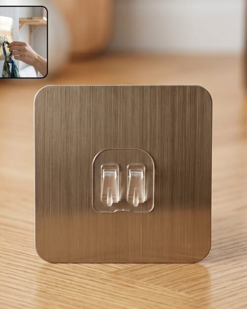 Self-Adhesive Wall Hook � Damage-Free & Strong Holding Power