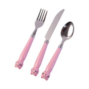 KidsCutlerySet-04.jpg Kids Stainless Steel Cutlery Set � Safe, Durable & Portable