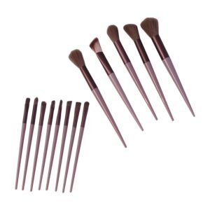 MakeupBrushSetwithPouch-04.jpg Professional Makeup Brush Set � Complete 13-Piece Collection with Pouch