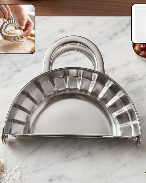 Stainless Steel Dumpling & Gujiya Maker � Durable & Easy to Use