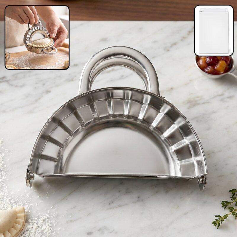 Stainless Steel Dumpling & Gujiya Maker � Durable & Easy to Use