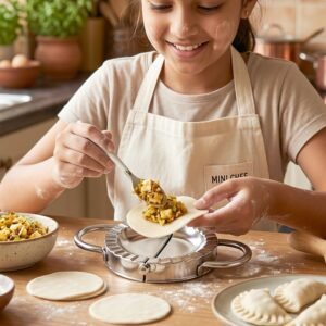 Stainless Steel Dumpling & Gujiya Maker � Durable & Easy to Use