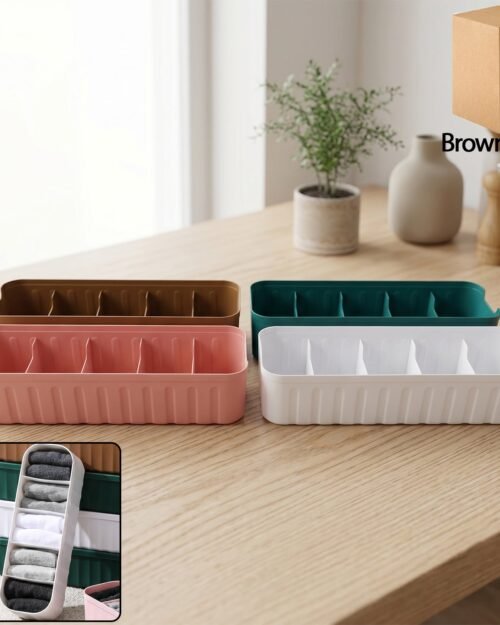 Multiorganizers-01.jpg Plastic Drawer Organizer Tray � Keeps Socks & Underwear Neat