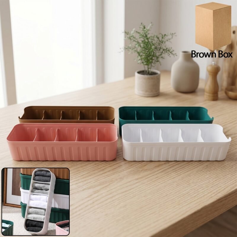 Multiorganizers-01.jpg Plastic Drawer Organizer Tray � Keeps Socks & Underwear Neat