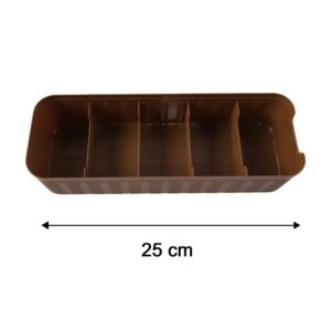 Multiorganizers-size.jpg Plastic Drawer Organizer Tray � Keeps Socks & Underwear Neat