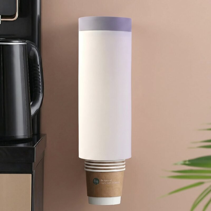 Wall Mounted Paper Cup Holder � Space-Saving Dispenser for Hygiene