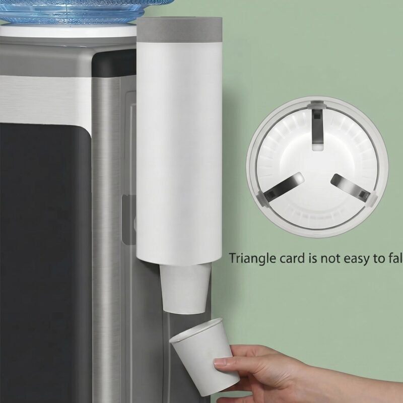 Wall Mounted Paper Cup Holder � Space-Saving Dispenser for Hygiene