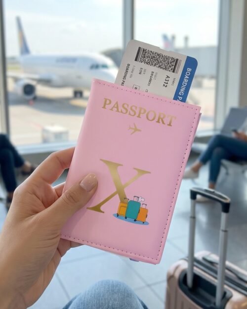 Travel Passport Holder Wallet � Stylish Mix Design & Compact