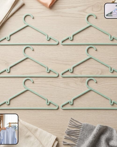 Plastic Clothes Hangers � Non-Slip Design for Safe Grip and Organization