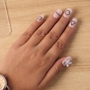 Press-On Nails � Reusable False Nail Set with Strong Glue for Equally Glam Looks