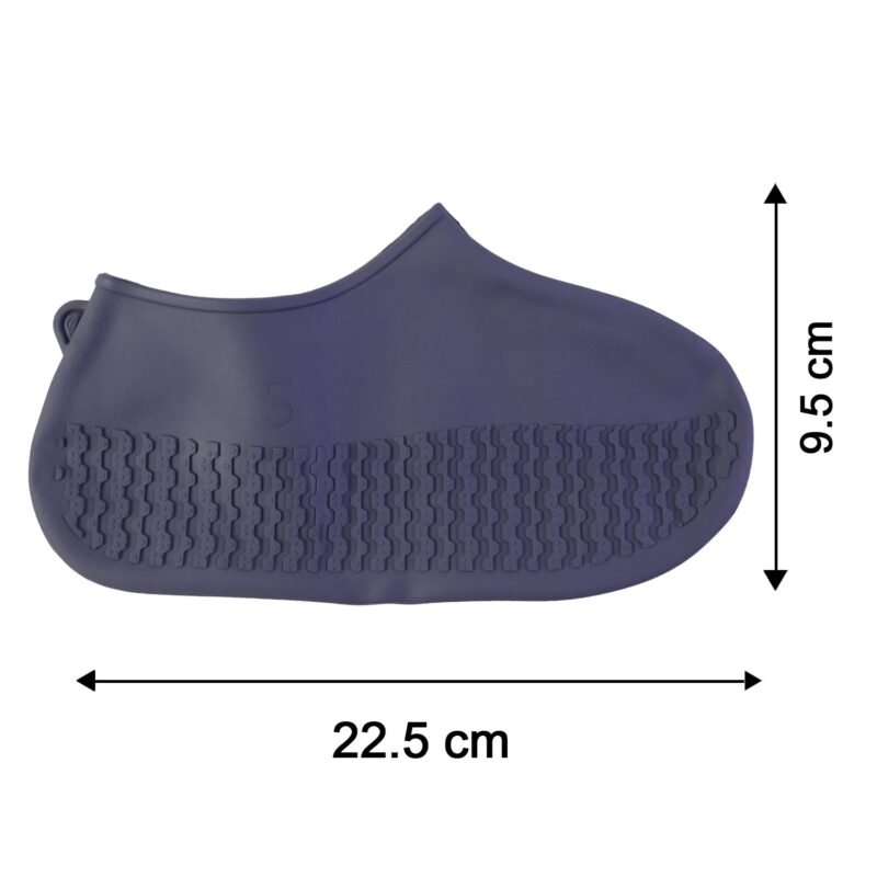 SiliconeRainShoeCoversGrey-size.jpg Reusable Waterproof Silicone Shoe Cover � Stay Dry & Non-Slip