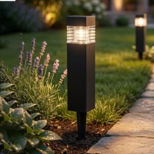 SolarPoweredPathwayLights-06.jpg Garden Solar Light � Waterproof Outdoor LED Lamp for Pathways