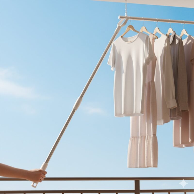 Long Reach Clothes Hook Rod � 86 cm for Easy Access