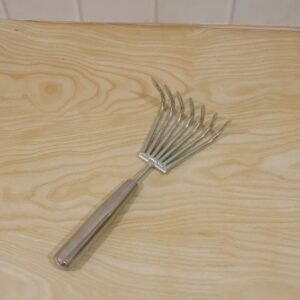 SteelGardeningHandRake-live.jpg Stainless Steel Garden Rake � Durable & Rust-Resistant Tool for Easy Gardening
