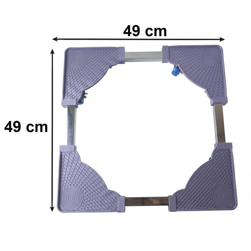 Washing-Machine-Stand-6.jpg Adjustable Appliance Stand � Easy Move & Stable Support for Home Appliances