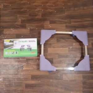 Washing-Machine-Stand-8.jpg Adjustable Appliance Stand � Easy Move & Stable Support for Home Appliances