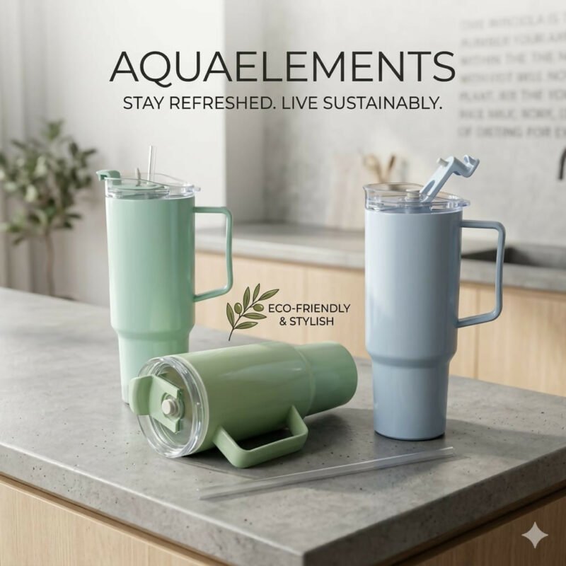Travel Tumbler � Large 1800ml Capacity with Leak-proof Lid