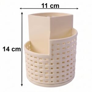 revolving-holder-6.jpg Apex Orbit 360� Rotating Organizer Stand � Durable Plastic Storage Solution