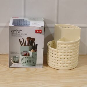 revolving-holder-8.jpg Apex Orbit 360� Rotating Organizer Stand � Durable Plastic Storage Solution