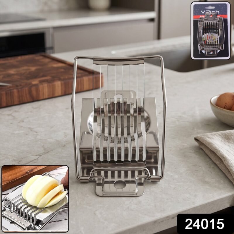 Stainless Steel Egg Slicer � Neat, Even Slices Every Time