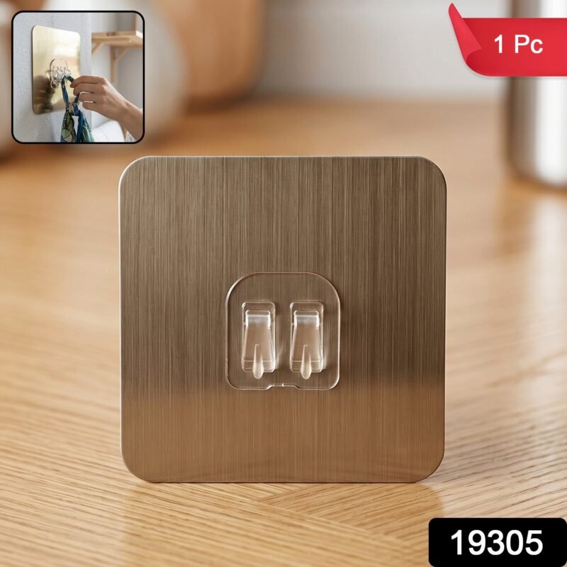 Self-Adhesive Wall Hook � Damage-Free & Strong Holding Power