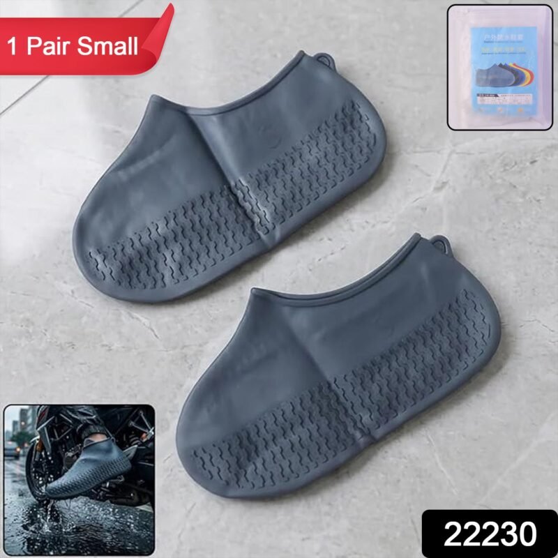 sku_ebac8320-6e1d-44fd-879b-4af34efafaf9.jpg Reusable Waterproof Silicone Shoe Cover � Stay Dry & Non-Slip