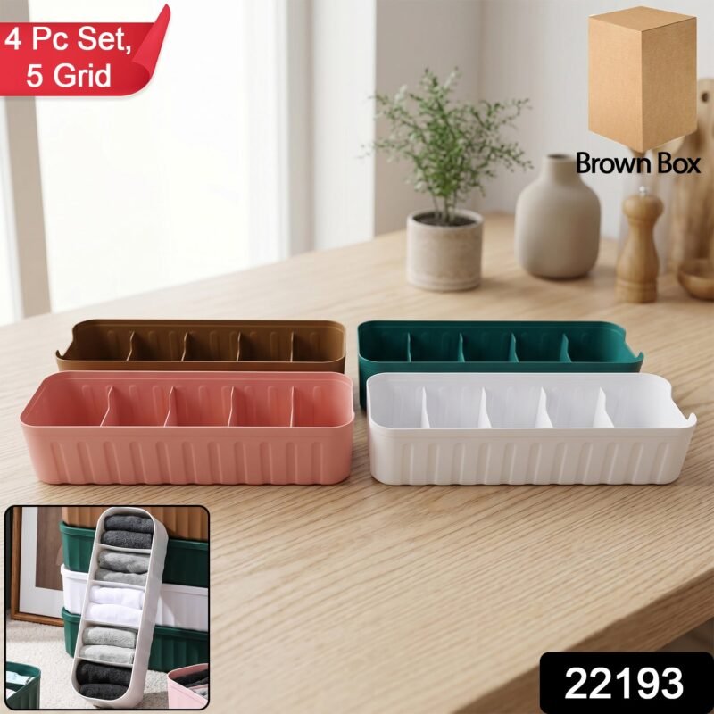sku_f0008284-bddb-4757-bd62-bce99bbeb9af.jpg Plastic Drawer Organizer Tray � Keeps Socks & Underwear Neat