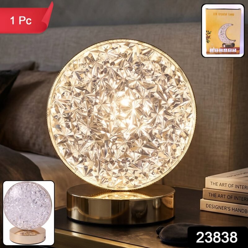 sku_f6ef681f-5765-486d-8fea-cda9cb5d55c5.jpg Round Crystal LED Table Lamp � Dimmable Touch & USB Rechargeable