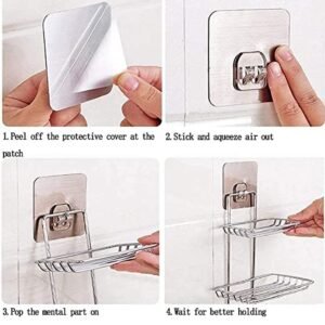 wall-hook-1-06.jpg Self-Adhesive Transparent Wall Hook � Damage-Free, Reusable Holder
