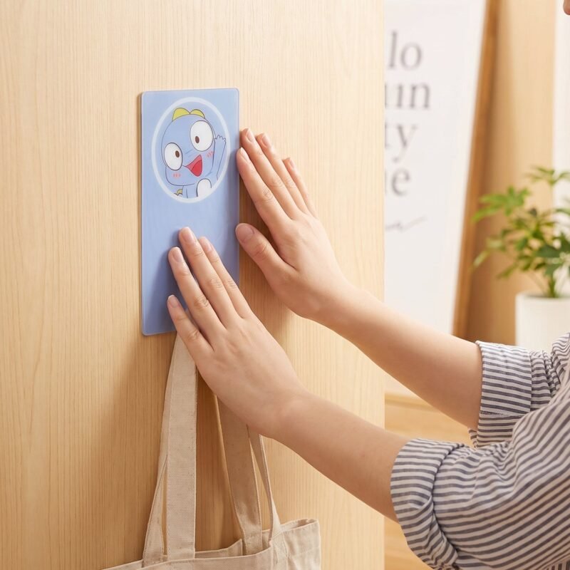 wall-hook-3.jpg Strong Adhesive Wall Hook � Easy, Drill-Free Mounting for Home & Office