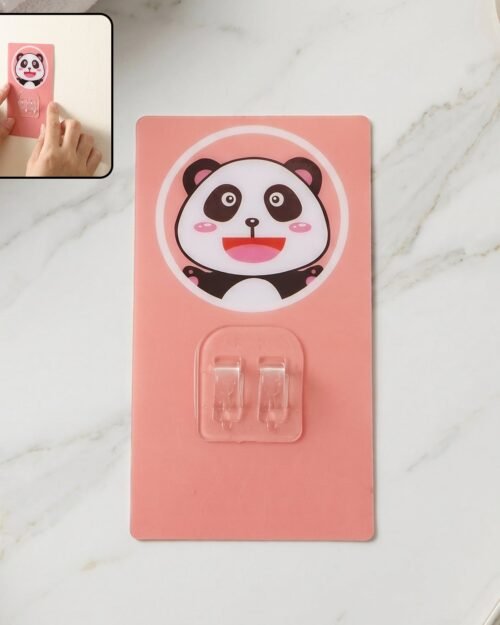Cartoon Adhesive Wall Hook � Strong Hold & No Drilling required