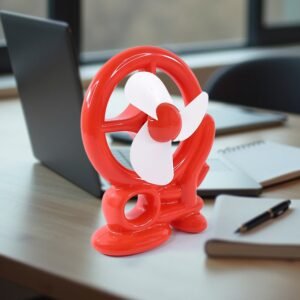 Mini Cooling USB Fan – Portable Desk Fan for Home & Office | Velvet Wheels