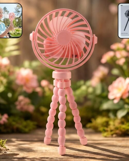 01_017389f1-56aa-4da4-8428-3f14e894fb92.jpg Rechargeable Portable LED Fan – Flexible Tripod & Quiet Cooling
