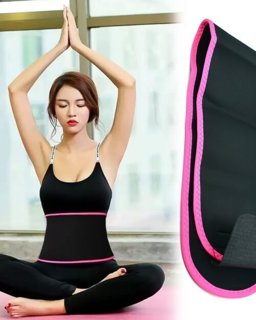 Waist Support Belt – Neoprene Ab Trainer for Back Support | Indo Glow